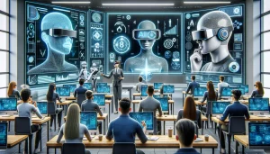 อนาคตของโลกการทำงาน: การผสมผสานระหว่างมนุษย์และ เทตโนโลยี AI